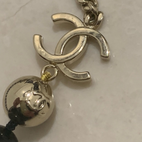 Chanel Pearls Chain Butterfly Sunglasses main image 8